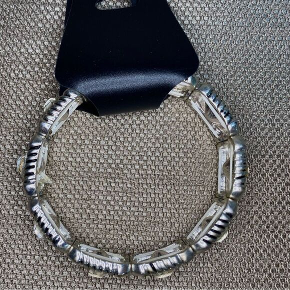 Rhinestone Stretch Bracelet - Fashion Jewelry - Picture 2 of 4